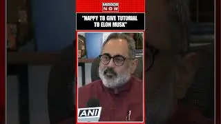'Happy to Give Tutorial&hellip;&rsquo; BJP&rsquo;s Rajeev Chandrasekhar on Musk&rsquo;s &lsquo;EVM Can Be Hacked&rsquo; Remark | #shorts