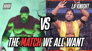 Triple H vs LA Knight – The Match We All Want | WWE 2K25