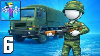 Army Camp - Gameplay Walkthrough - fight war (iOS, Android) Part 6