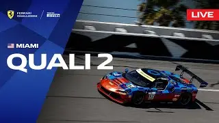 LIVE Ferrari Challenge North America - Miami, Qualifying 2