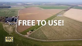 Grass airfield FREE STOCK FOOTAGE