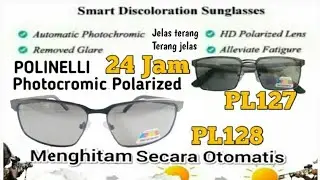 KACAMATA PHOTOCROMIC POLARIZED POLINELLI PL128, POLINELLI PL127, POLINELLI PL131- Nembak Ikan
