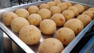 PÃO DE QUEIJO MINEIRO  ( COM FARINHA DE MILHO  ) NÃO MURCHA