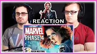 MARVEL PHASE 4 PITCH MEETING REACTION!! 😂😂