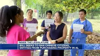Bill seeks to ban Chinese citizens, entities from owning property in Alabama