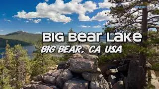 4K Drone Video of Big Bear Lake | California Mountains