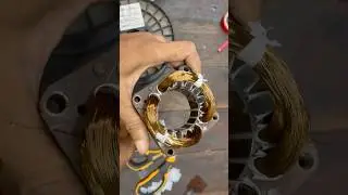 Table Fan Coil Winding | Step by Step Repair #automobile