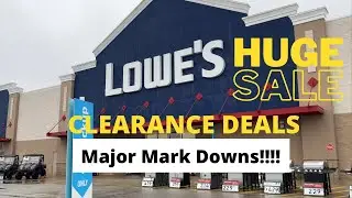 LOWES CLEARANCE DEALS  HOME IMPROVEMENT CLEARANCE DEALS