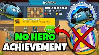 Vortex Normal Tutorial || No Monkey Knowledge + No Hero Achievement || Middle of the Road (BTD6)