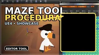 Unreal Engine 4 : Maze Tool proc&eacute;dural