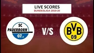 Live Bundesliga Scores Paderborn vs Dortmund | SCP vs BVB Live