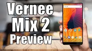 Обзор Vernee MIX 2: безрамочный смартфон с 6,0-дюймовым дисплеем FHD+ и Helio P25 (официальное видео)