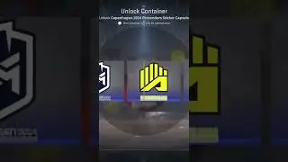 Day 61 of opening 2 capsules till I get a gold #caseunboxing #cs2 #stickers #unboxing #capsule