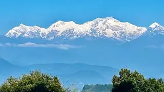 Kanchenjungha - The Five Treasures of the Great Snow - view from Darjeeling in 2025 December 