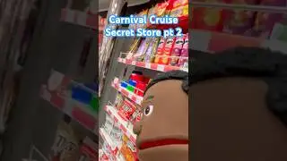 Carnival Cruise's SECRET Stores You Never Knew Existed! #carnivalcruise #carnivalglory