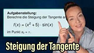 Produktregel einfach erkl&auml;rt &ndash; so berechnest du die Tangentensteigung! Mit SINUS