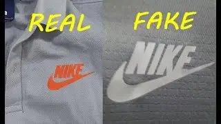 Nike polo shirt real vs fake. How to spot original NIke shirts