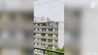 Explosion in Ratingen: Augenzeugenvideos zeigen mutma&szlig;lichen T&auml;ter und Zugriff der Polizei