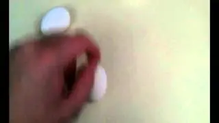 Spinning Cooked and Uncooked Eggs