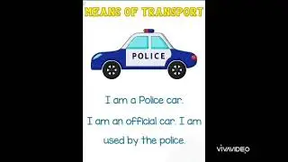 means of transportation #air #land #water #informative #interesting #phonicsbybeenish