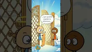 Entrada do C&eacute;u 😇 #HumorCrist&atilde;o #HumorGospel #HumorTikTok #V&iacute;deoEngra&ccedil;ado #toonshorts#FYP #Shorts