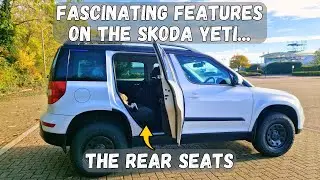 Интересные особенности Skoda Yeti &mdash; задние сиденья
