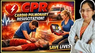Life-Saving Technique | Cardiac Arrest Management | CPR Step by Step | Adult CPR Procedure Explained