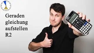 Geradengleichung aufstellen im R2 - Mathematik in 5 Minuten