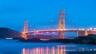 Baker beach San Francisco, CA SW 4K #naturetherapyfilms