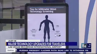 Major technology upgrades for travelers at McCarran International Airport