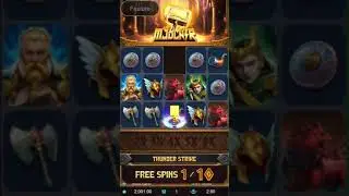 🔨⚡️ Feel the Thunder with MJOLNIR!  #jdbgaming #slot #gamedeveloper