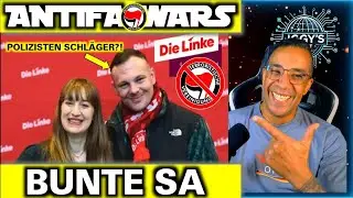 🤯Linker Bundestagsabgeordneter schl&auml;gt Polizisten, TAZ sieht ihn als Opfer, was ist da los?