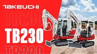 Miniescavatore TB230 Takeuchi®