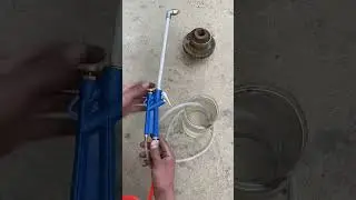 High pressure cleaning gun Car and engine cleaning