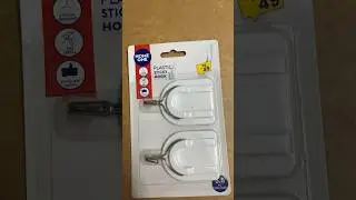 Plastic hooks for towel without drill🤩🤩🤩🤩