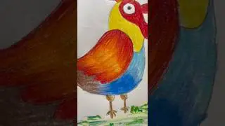 Rooster #art #forkids #rooster #trending #explore #fyp #subscribe