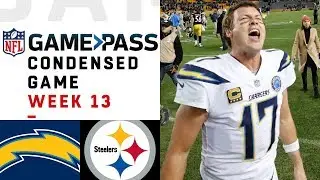 Chargers vs. Steelers | Week 13  NFL Game Pass Condensed Game of the Week