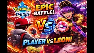 I Challenged the UNDEFEATED Champion&hellip; 😱 Player vs Leon | Pok&eacute;mon Sword
