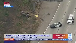 3 dead, 2 others hurt after pursuit crash on 5 Freeway in Orange County&nbsp;| Los Angeles Car Chases
