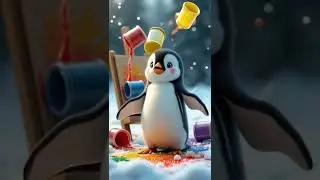 Tiny Penguin Mumble&rsquo;s Very Funny Color Chaos! 🎨❄️