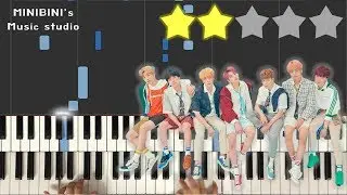 BTS (방탄소년단) - I'm Fine 《Piano Tutorial》 ★★☆☆☆ [Sheet]