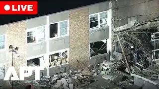 LIVE: Pennsylvania Nursing Home Explosion Kills 2, Injures 20 | Aerials Visuals | APT