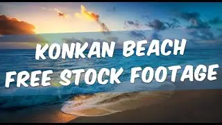 Konkan Beach Stock Footage | 4K Video |  PTAS