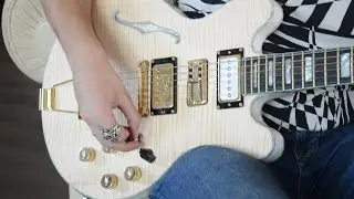 Shank Instruments - Gibson 339 style custom handcrafted 3 pickup replica - Luthier Emanuele D'Al&ograve;