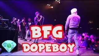 BFG - Dopeboy - Live Performance (shot by @poweredondiamonds)