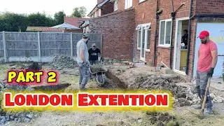 Full Home Renovation | Kitchen Extension & Double Story Side Extension in London | Episode 2
