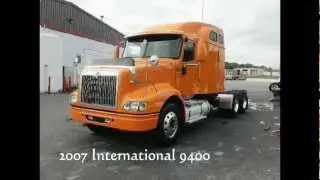 International trucks for sale.  2007 International 9400