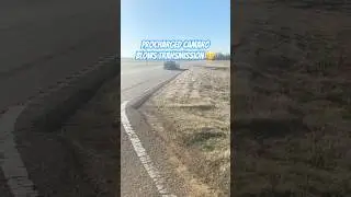 Camaro SS Blows Transmission😬 #car #shorts #shortvideo #blowup #camaro #srt8 #explore