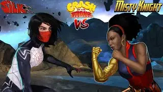 MarvelPuzzleQuest: CRASH OF THE TITANS #97 SILK V.S MISTY KNIGHT