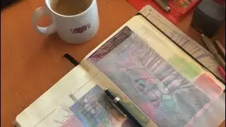 Chill stream | Working on horror comic
